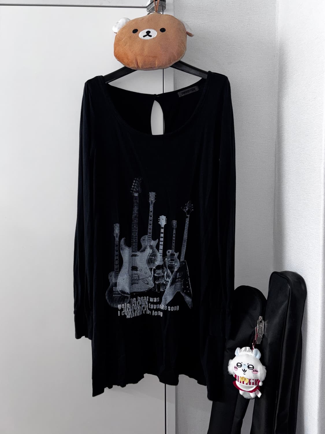Sowrdfish guitar printing long-sleeve 상품이미지1