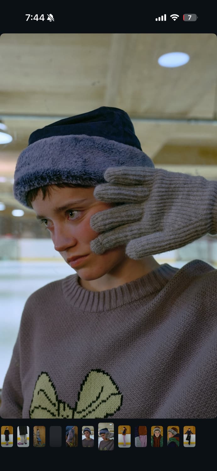 엔조블루스 투톤 시어링 버킷햇 상품이미지4