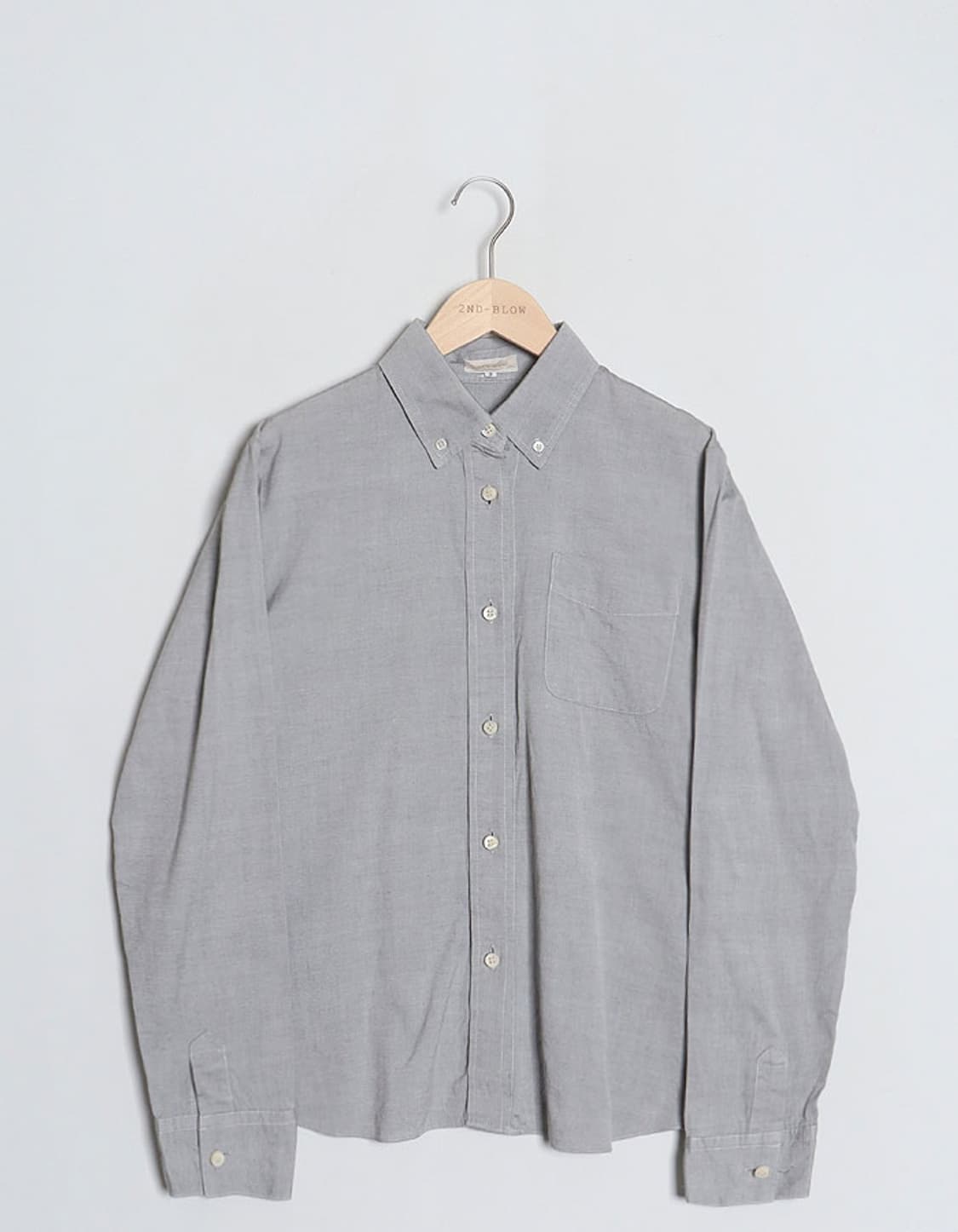 eupepomboo WaveHem Oxford Shirts 상품이미지1