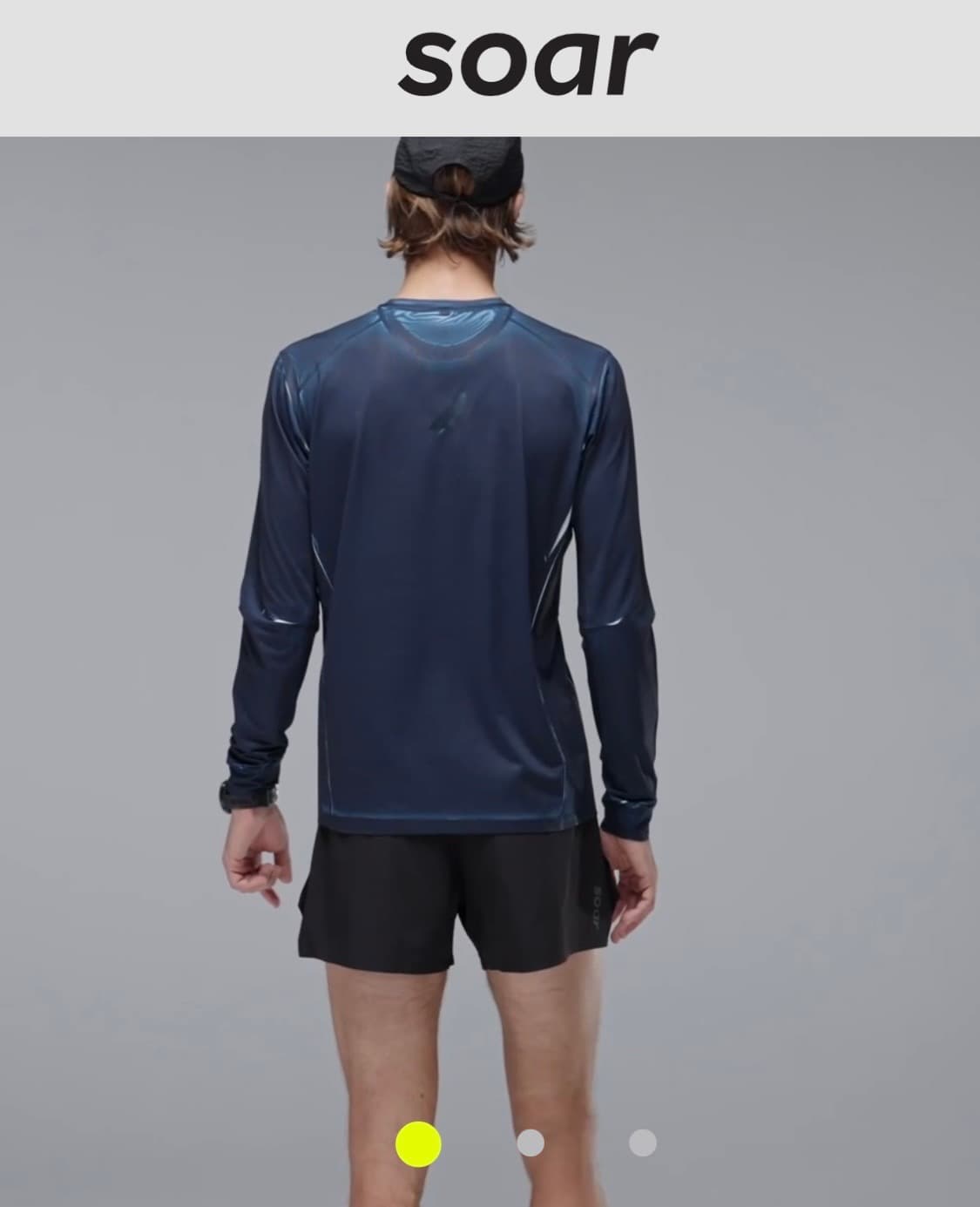 SOAR 소어러닝 롱슬리브 테크 티셔츠 상품이미지4