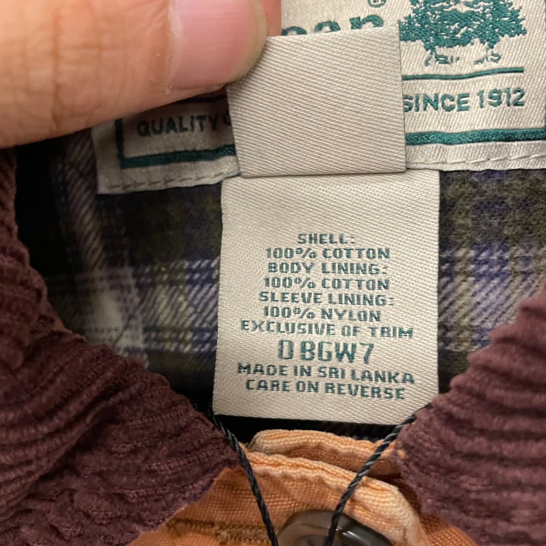 80s L.L Bean 엘엘빈 캔버스 초어 워크 자켓 / 빈티지 워크웨어 상품이미지8