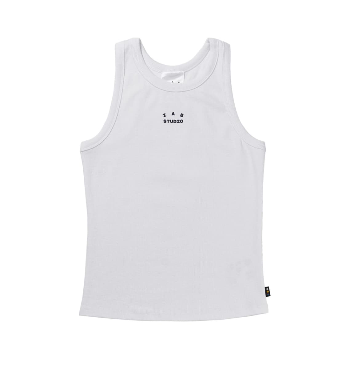 [새상품/당일배송] 아이앱 스튜디오 슬리브리스 탑 화이트 네이비 상품이미지1