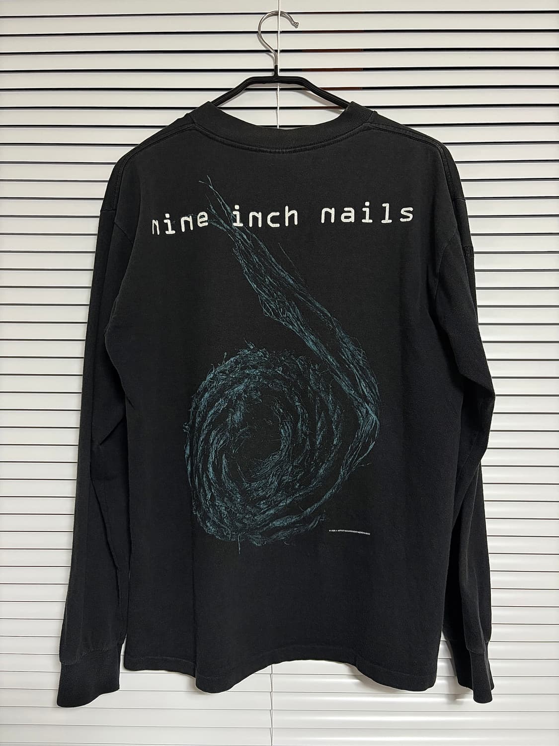 90‘s nine inch nails 나인 인치 네일스 롱슬리브 L 상품이미지3