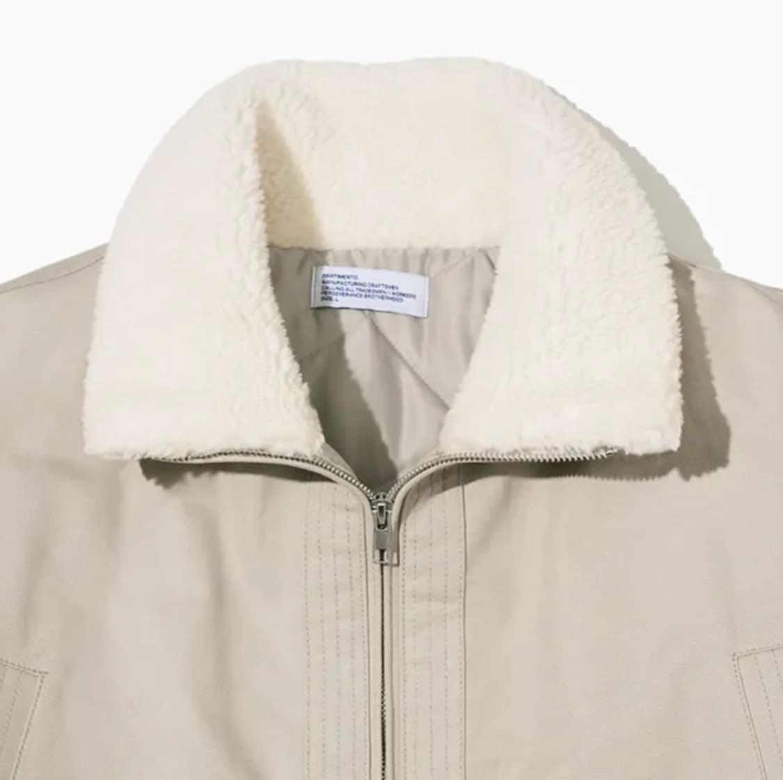 3M 신슐레이트 보아 플리스 무톤 자켓 베이지 상품이미지7