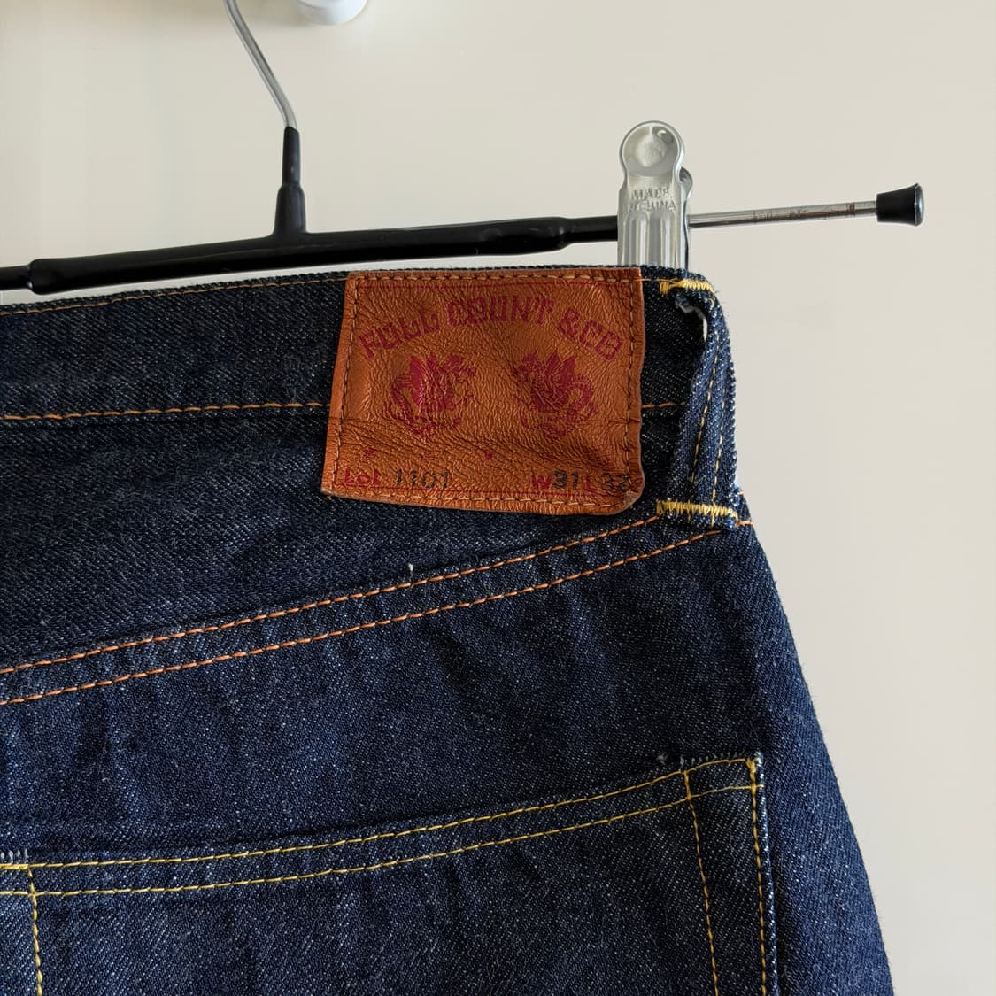 풀카운트 lot 1101 W31 L32 상품이미지2