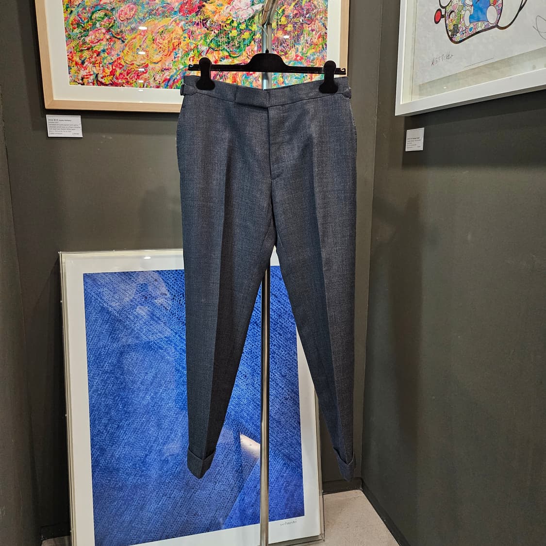 톰포드 쉘튼 핏 그레이 투피스 수트 셋업 상품이미지4