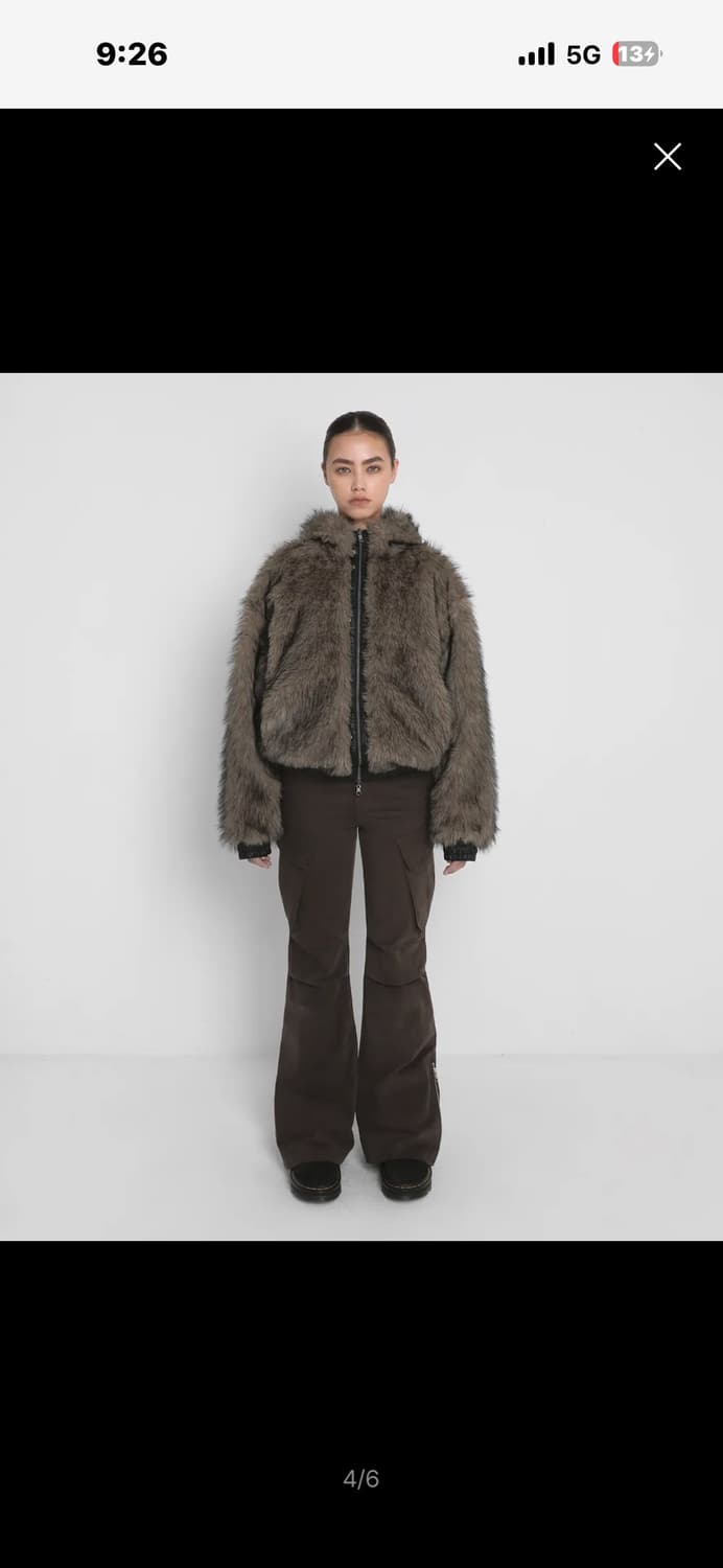 샌드릭 reversible fur leather jump 퍼 자켓 상품이미지1