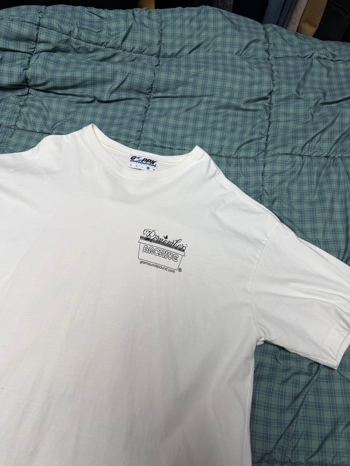 [XL] 그램아운스파운드 반팔티셔츠 코드쿤스트 콜라보 상품이미지3