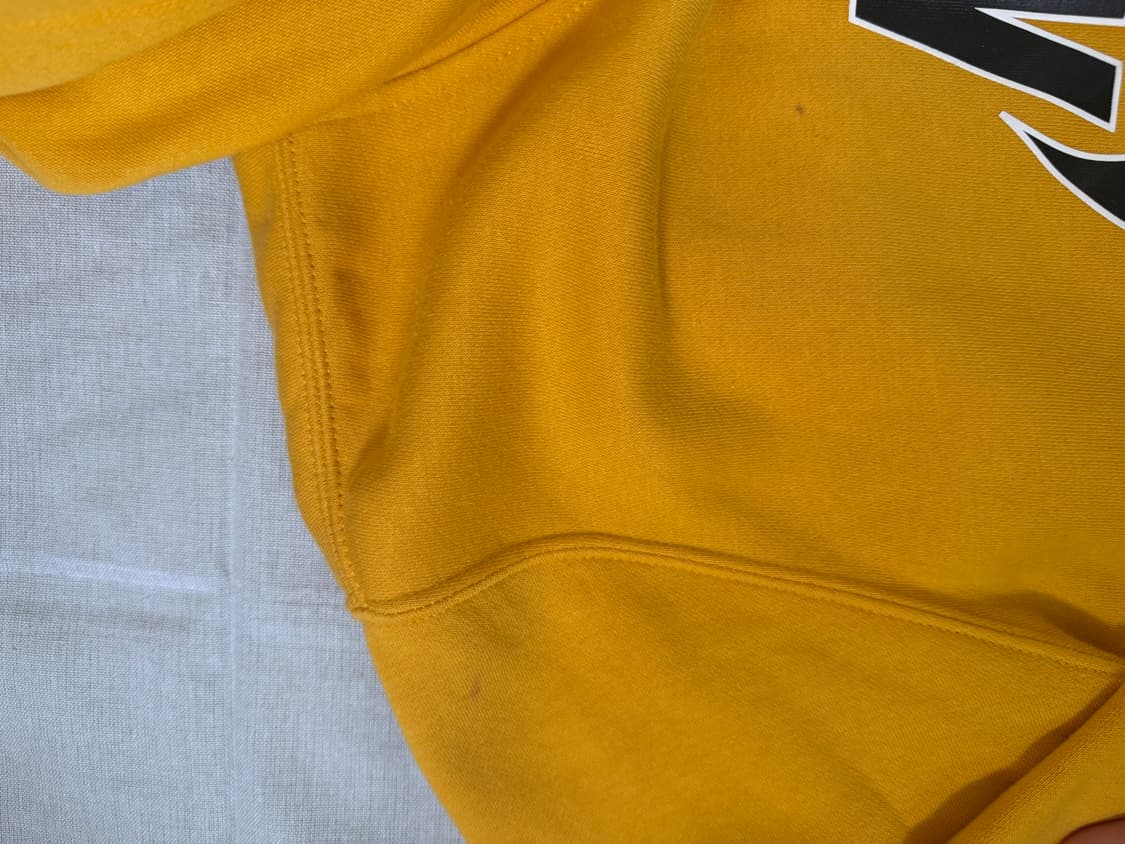 노랑 NIKE 후드티 상품이미지4