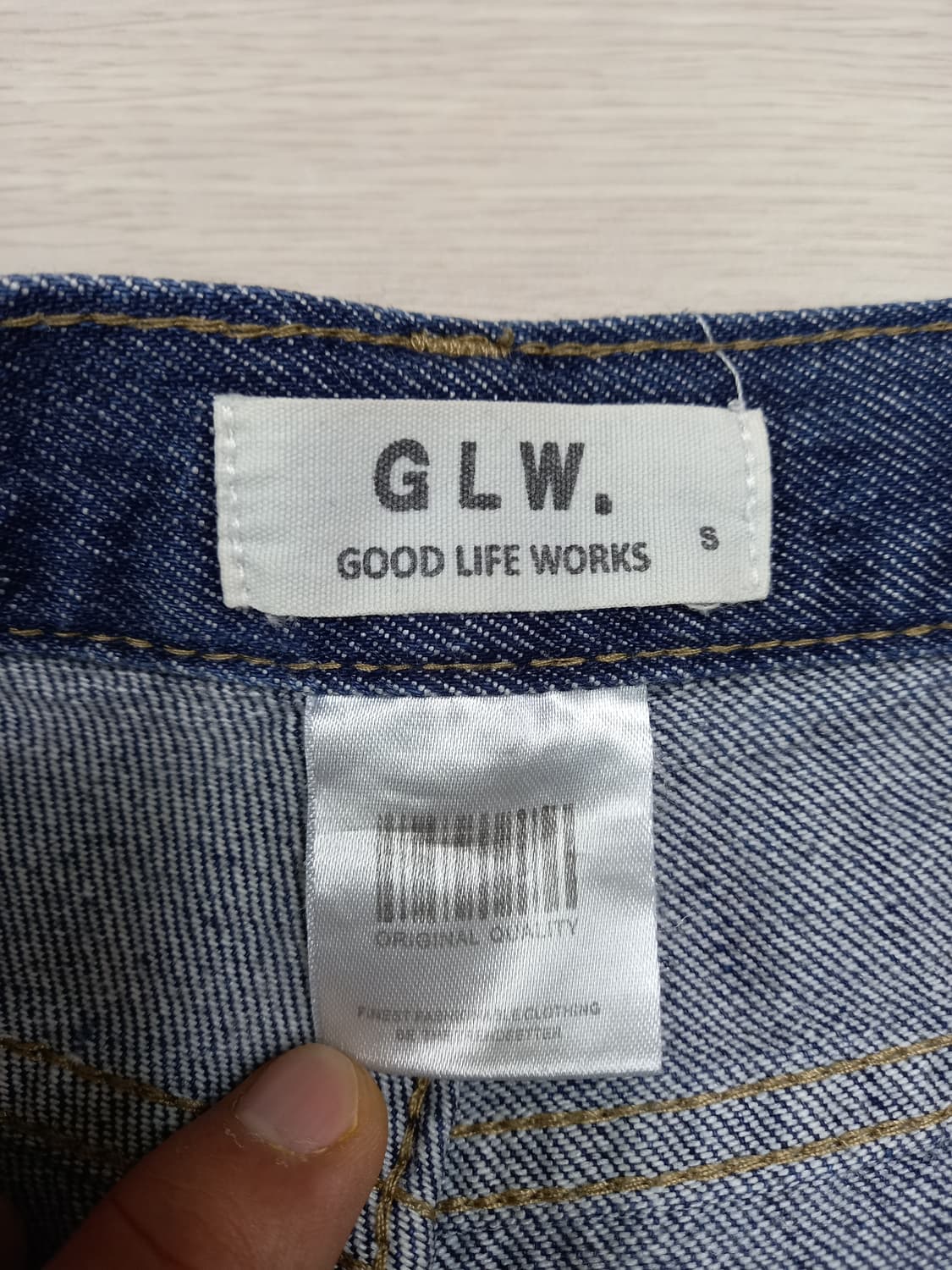 27-28 GOOD LIFE WORKS 상하스판 와이드진 28-924 상품이미지7