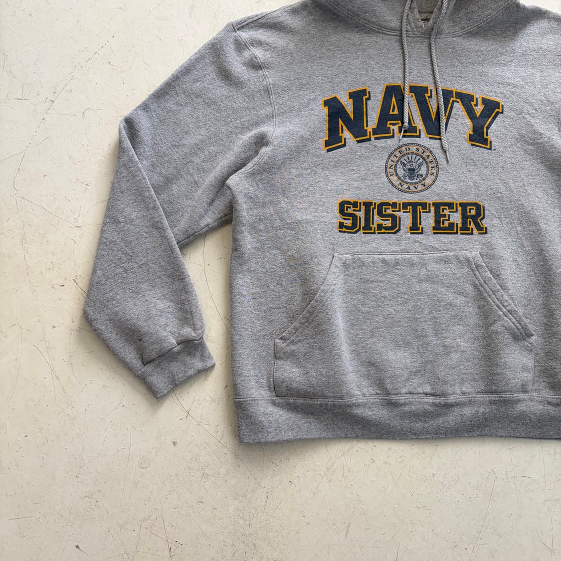 US NAVY OG 미해군 빈티지 후드티 L 상품이미지3