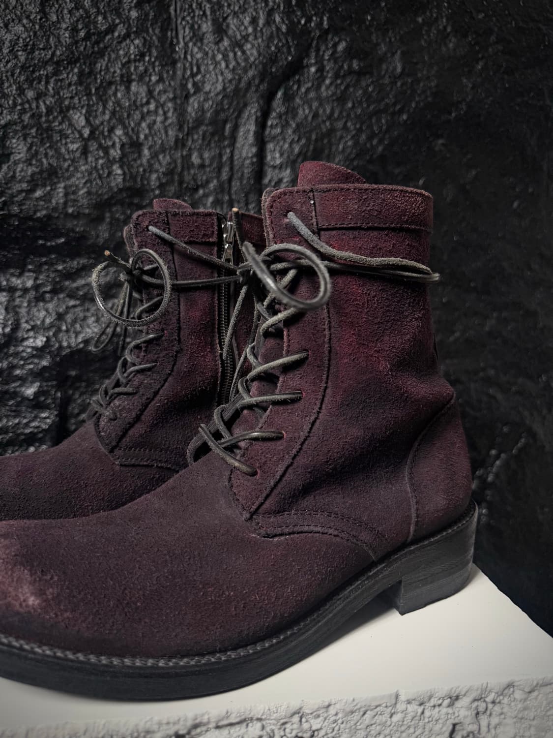 Isamu Katayama Backlash Suede Zip Boots 상품이미지4