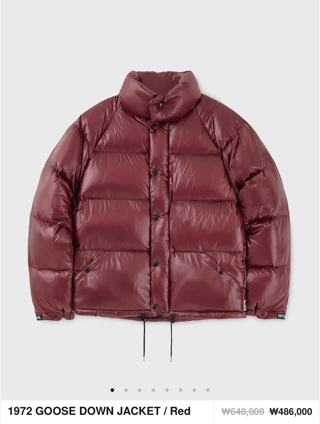 헤리티지 1972 구스다운 상품이미지1