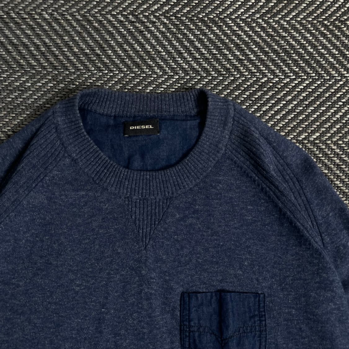 디젤 y2k 아카이브 포켓 미니멀 니트y 2922 상품이미지4