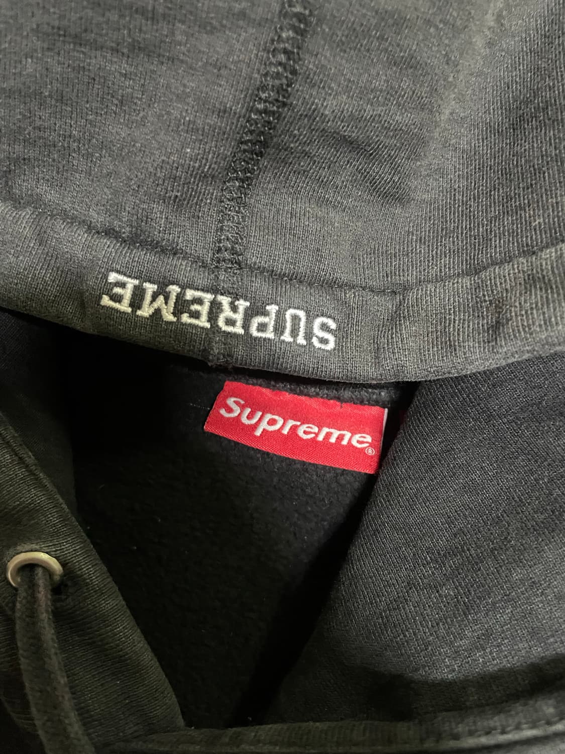 슈프림 s로고 후드티 m 상품이미지3