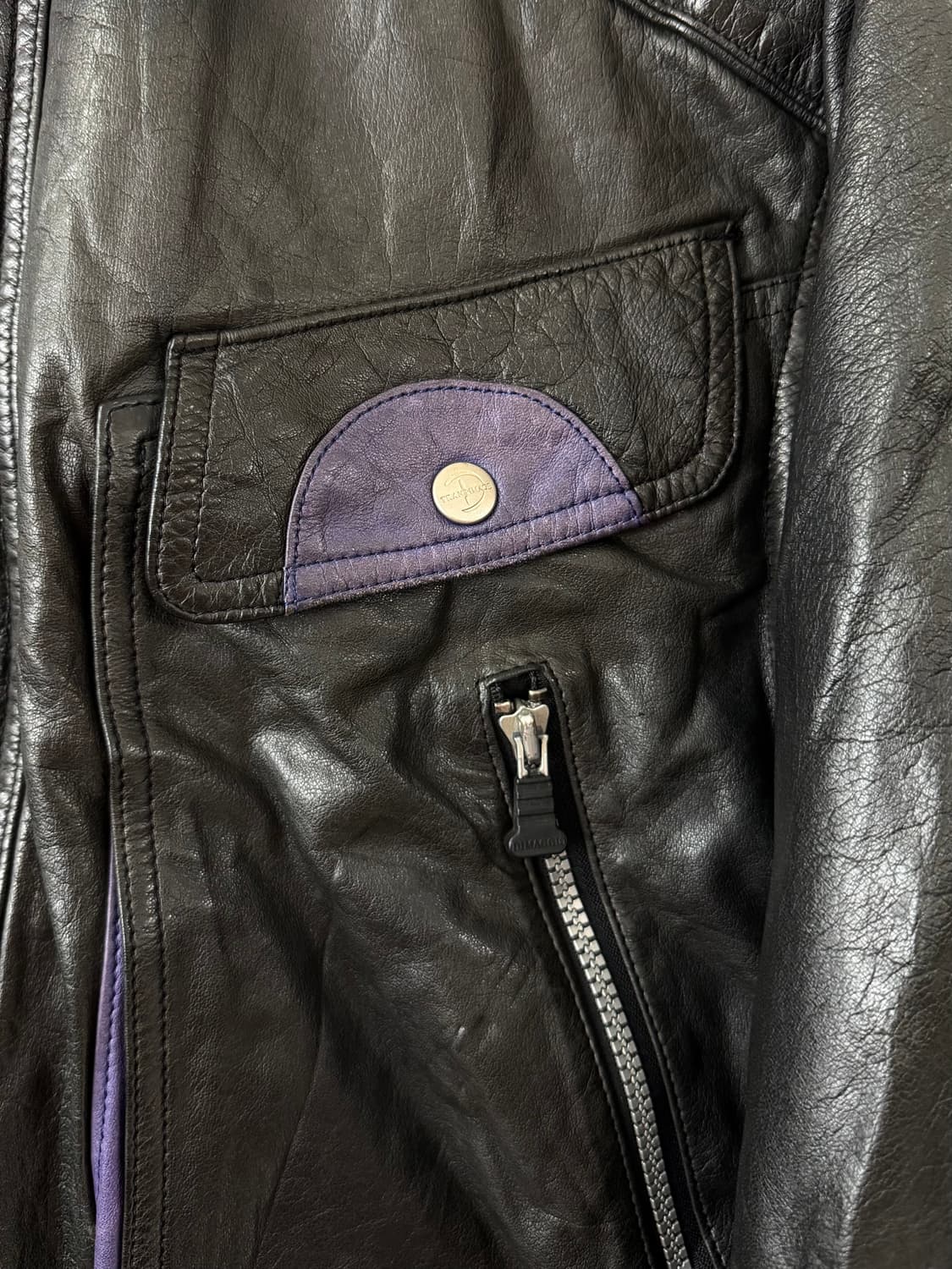 90s DIMAGGIO 레더 봄버 상품이미지4