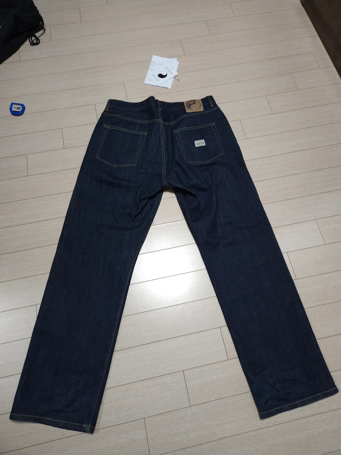 (34) 아워레가시 스투시 워크컷 셀비지 데님 팬츠 상품이미지4