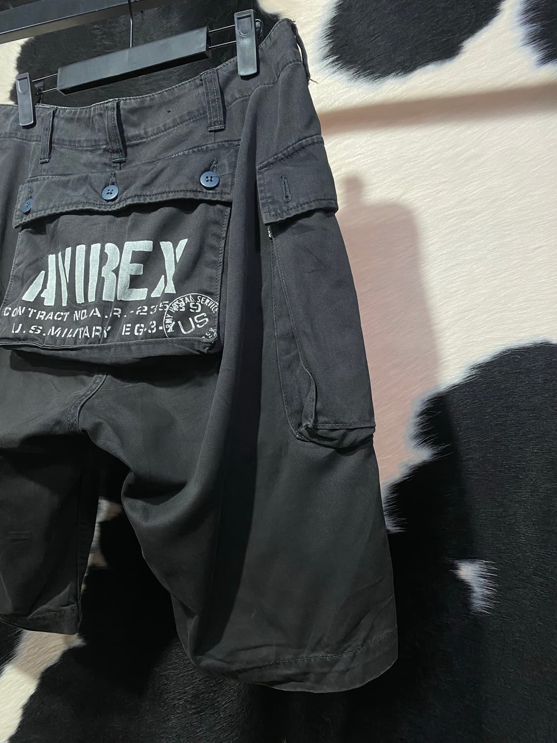 Avirex 몽키 포켓 카고 버뮤다 팬츠 상품이미지7