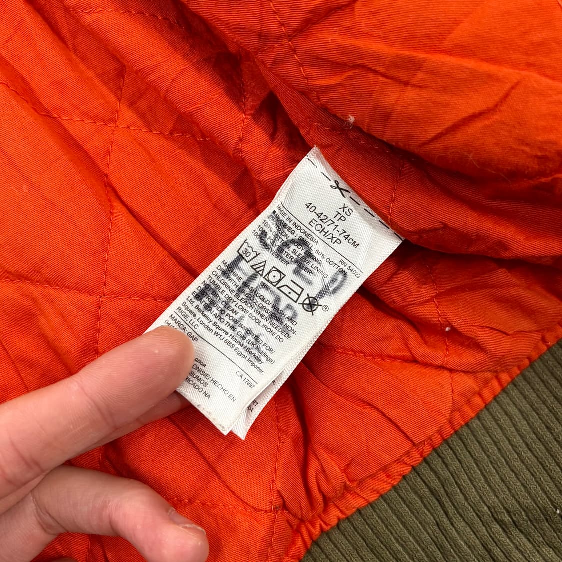 (M) GAP MA-1 레이디 항공 점퍼 상품이미지5