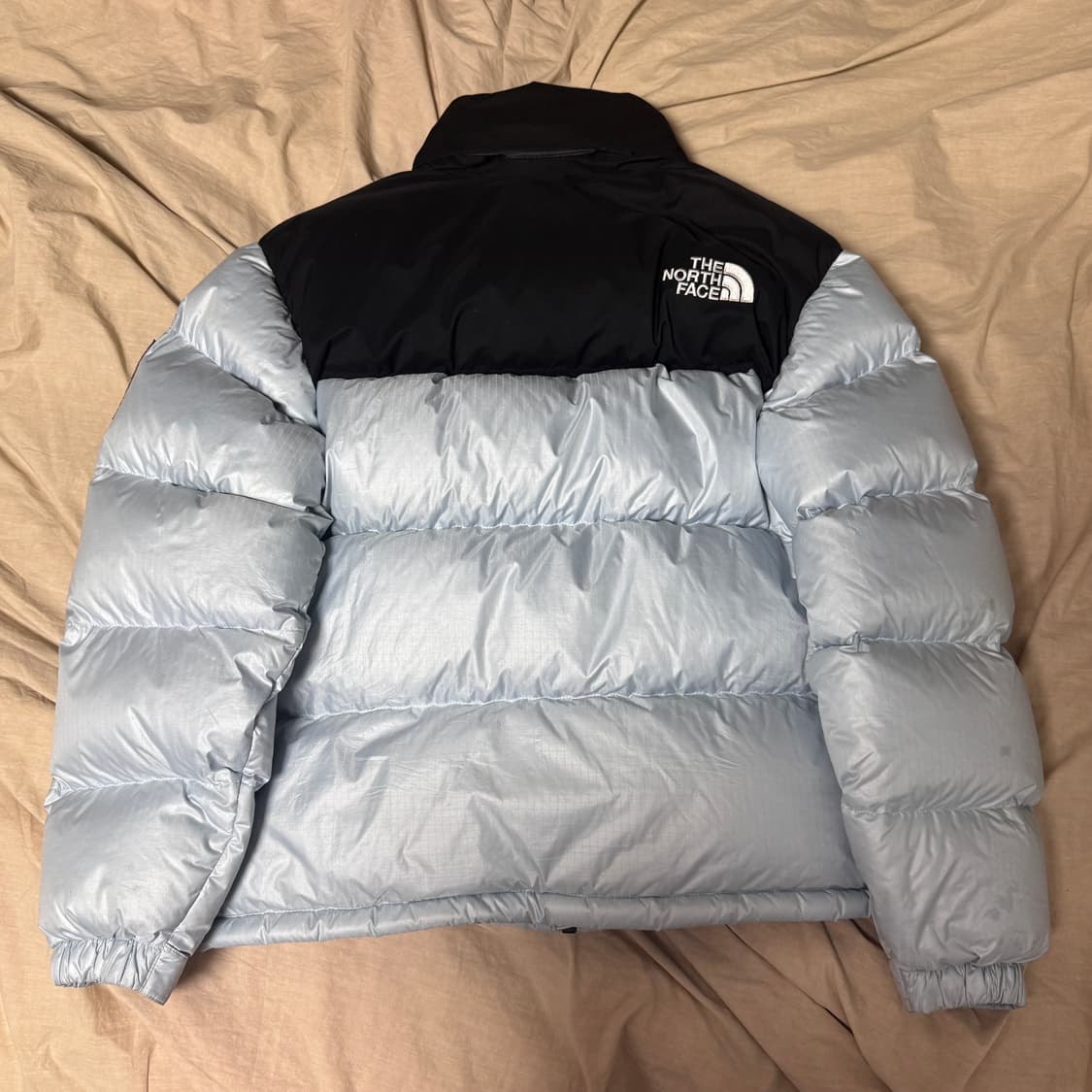 노스페이스 화이트러벨 노벨티 눕시 다운 자켓 스카이 블루 상품이미지3