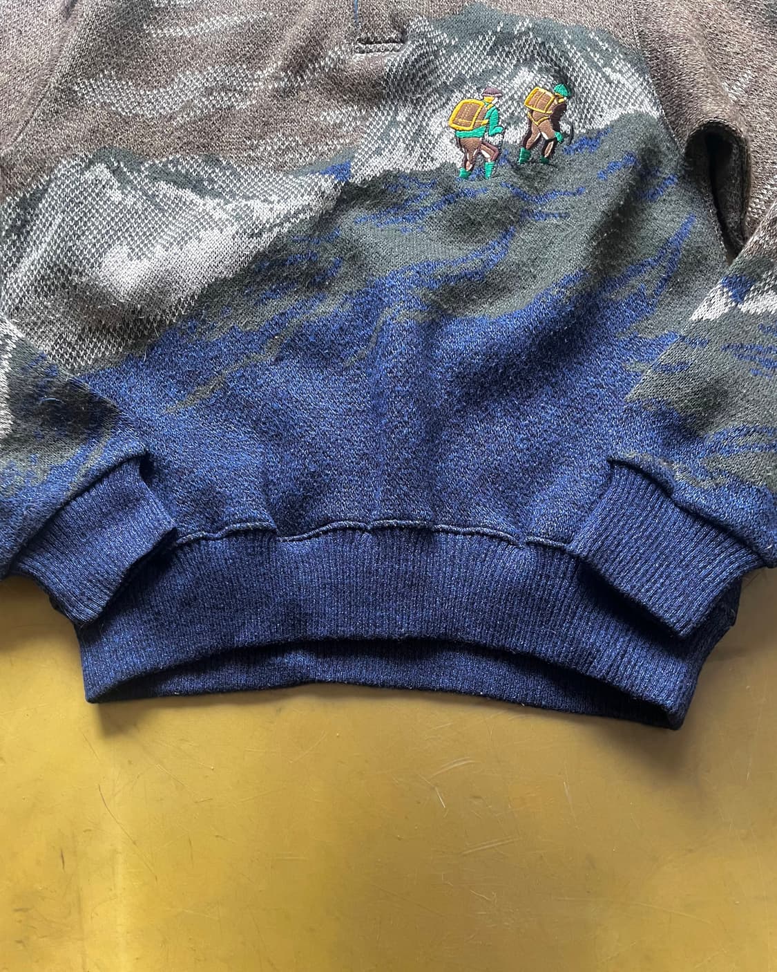 1980-90s Lou Graham Retro Knit Sweater 상품이미지7