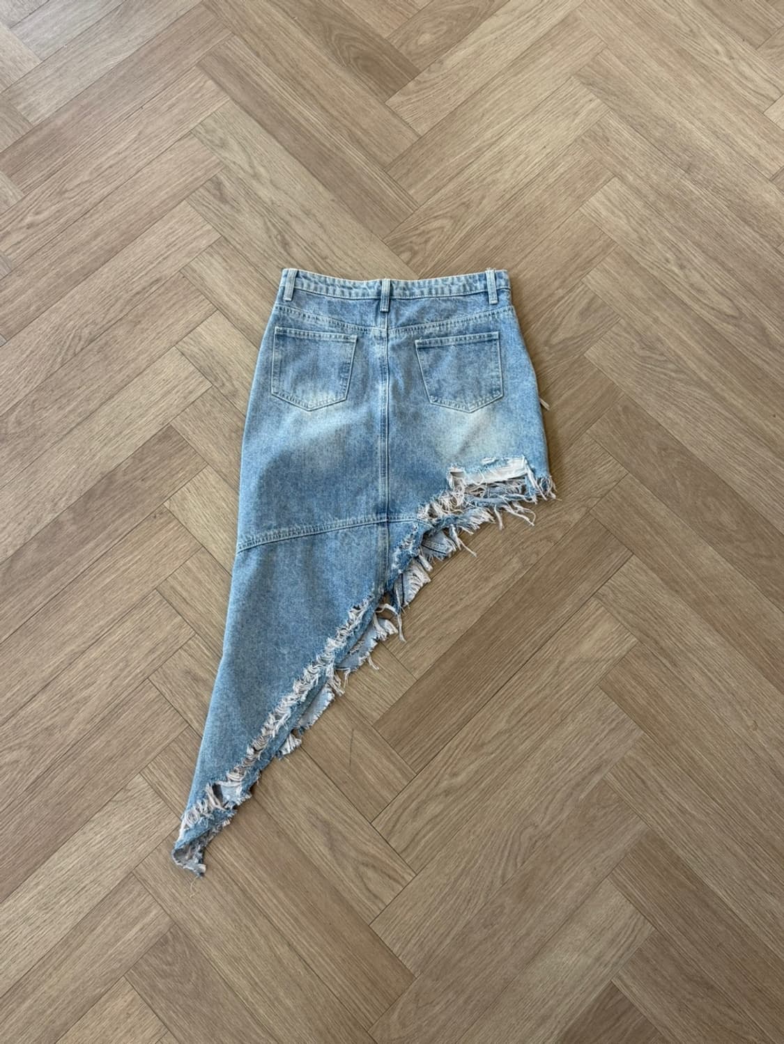 reworked denim skirt 상품이미지9