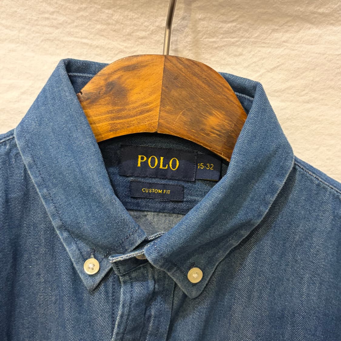 폴로 랄프로렌 데님 셔츠 청남방 상품이미지3
