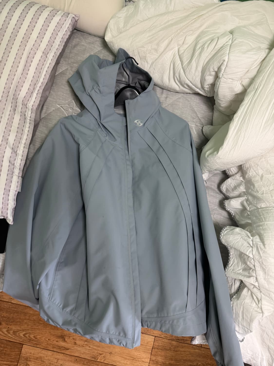 산산기어 윈드블록 자켓 스카이 블루 상품이미지3