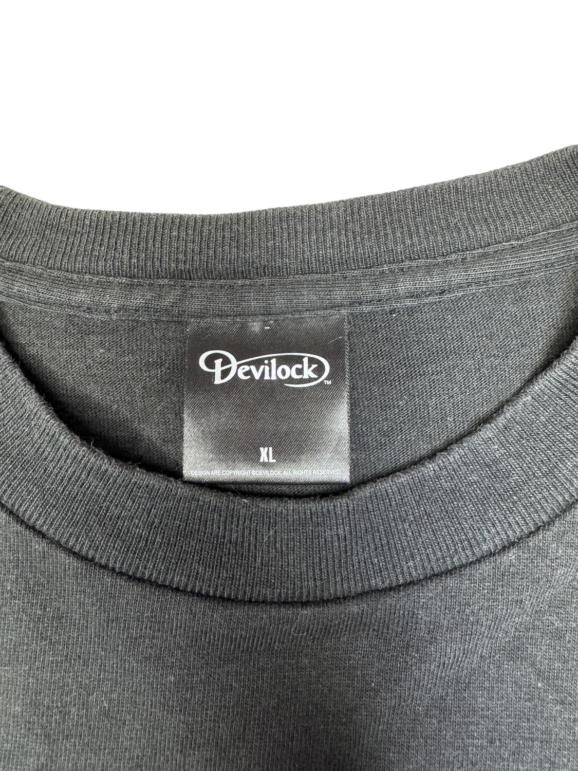 빈티지 데빌락 데빌록 Devilock 스컬 그래픽 티셔츠 XL 상품이미지3