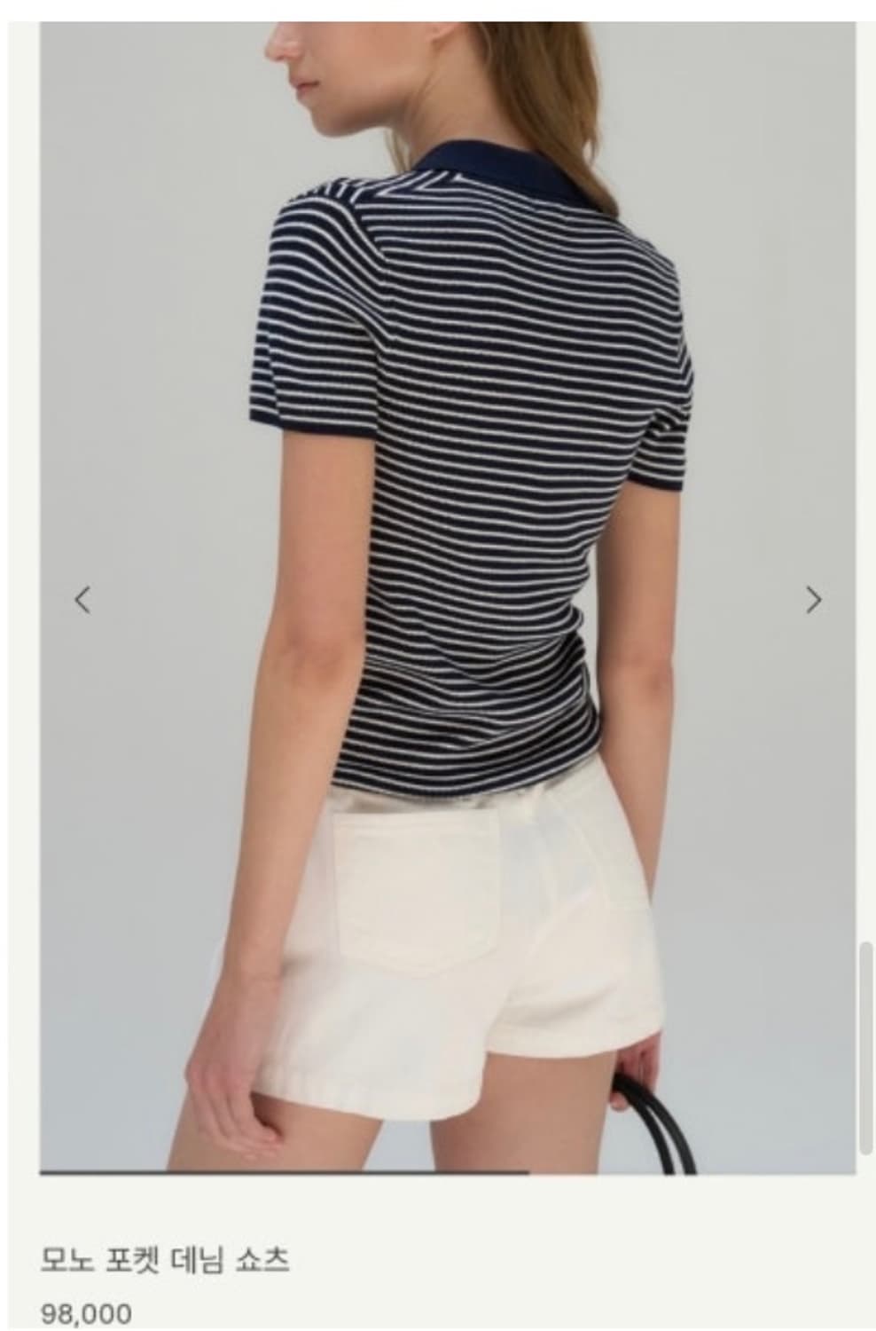 SIE 시에 모노포켓데님쇼츠(MM) 상품이미지3