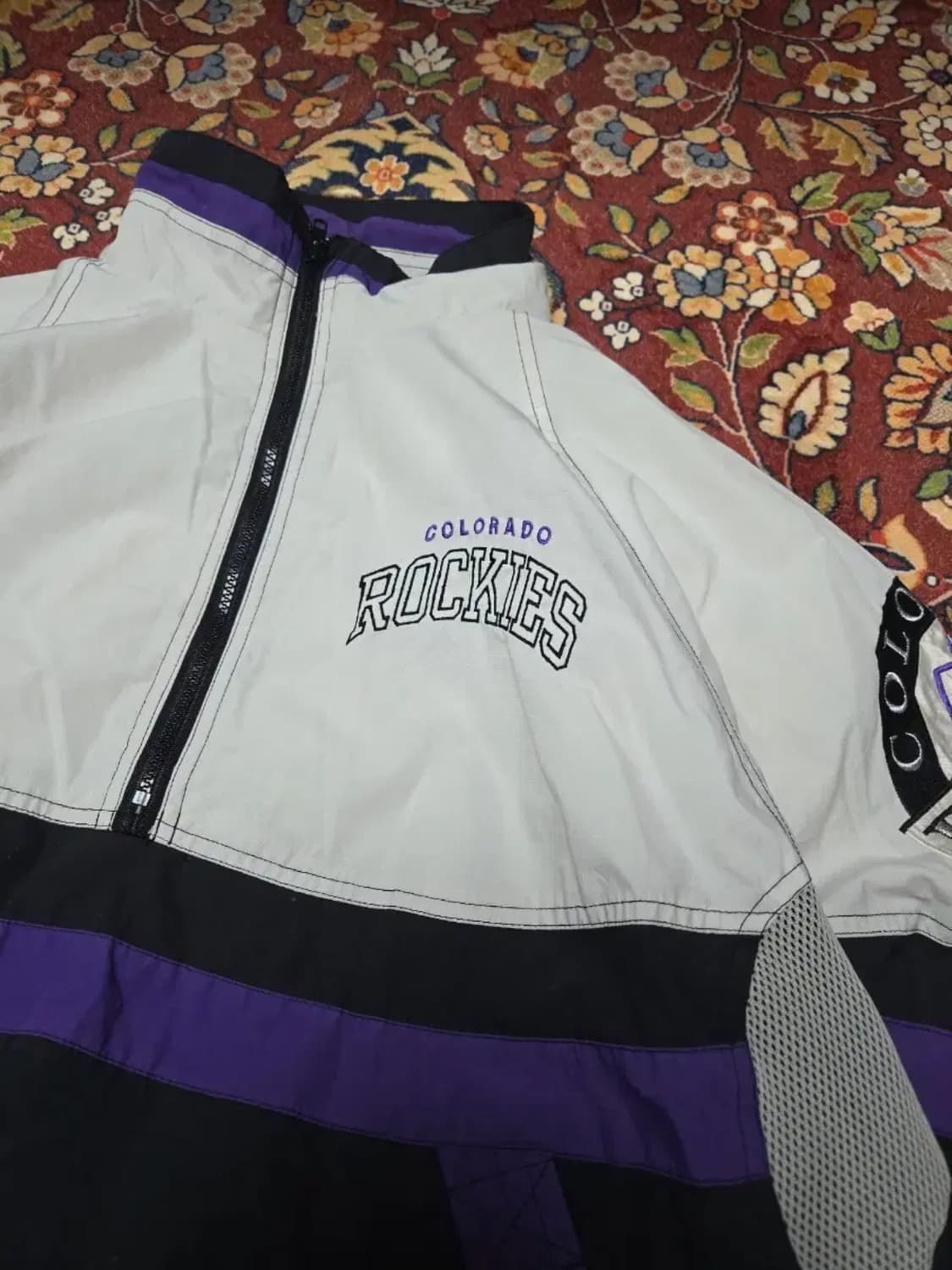 90s스타터 STARTER MLB 콜로라도 로키스 아노락 바람막이 (L) 상품이미지3