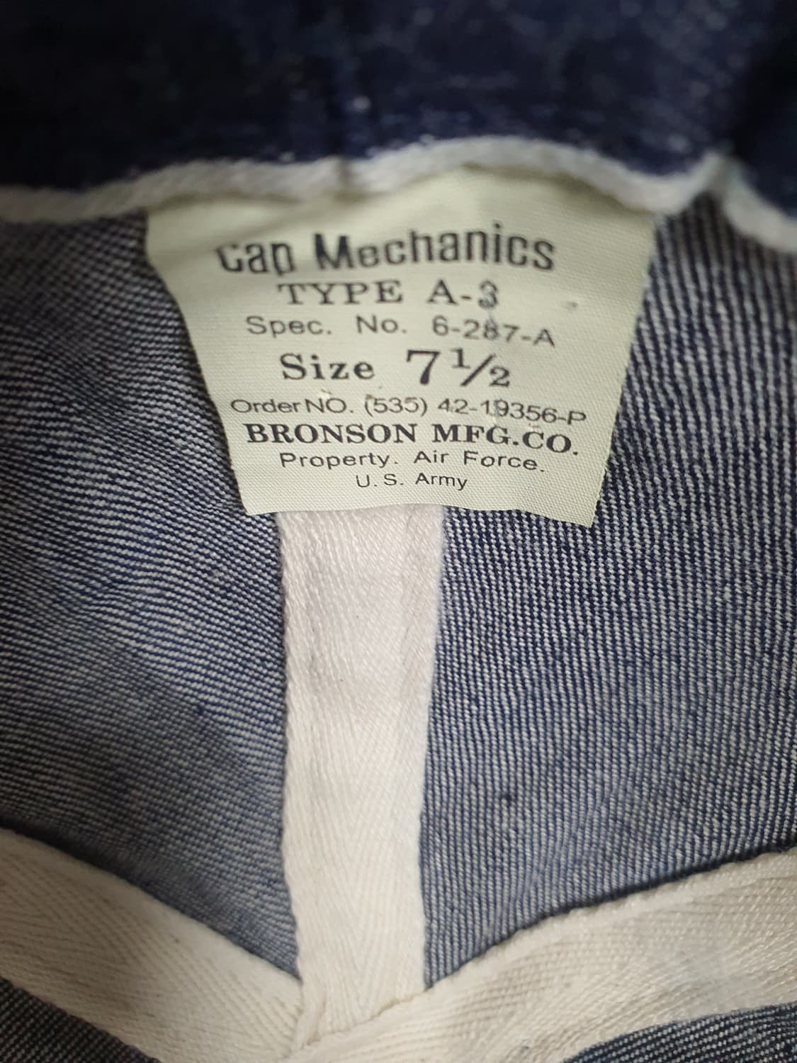 브론슨 A3 데님볼캡 상품이미지5