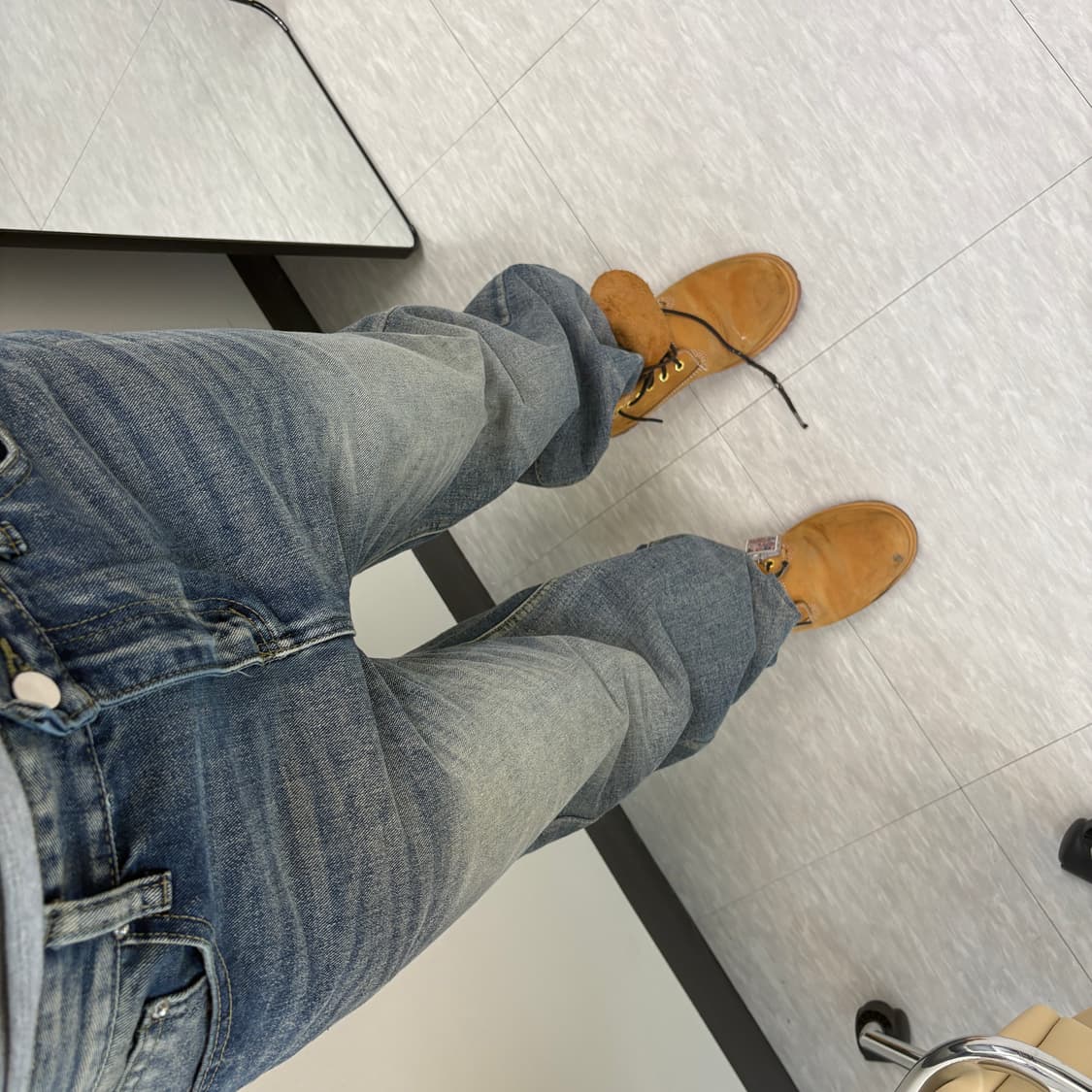 빈티지 데님 팬츠 상품이미지3