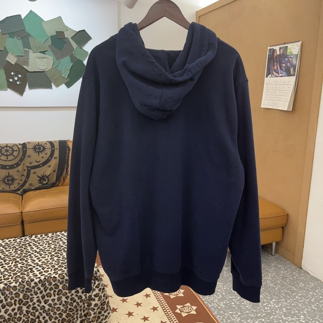 갭 올드스쿨 빈티지 오버핏 약기모 후드집업 XL C09270 상품이미지4