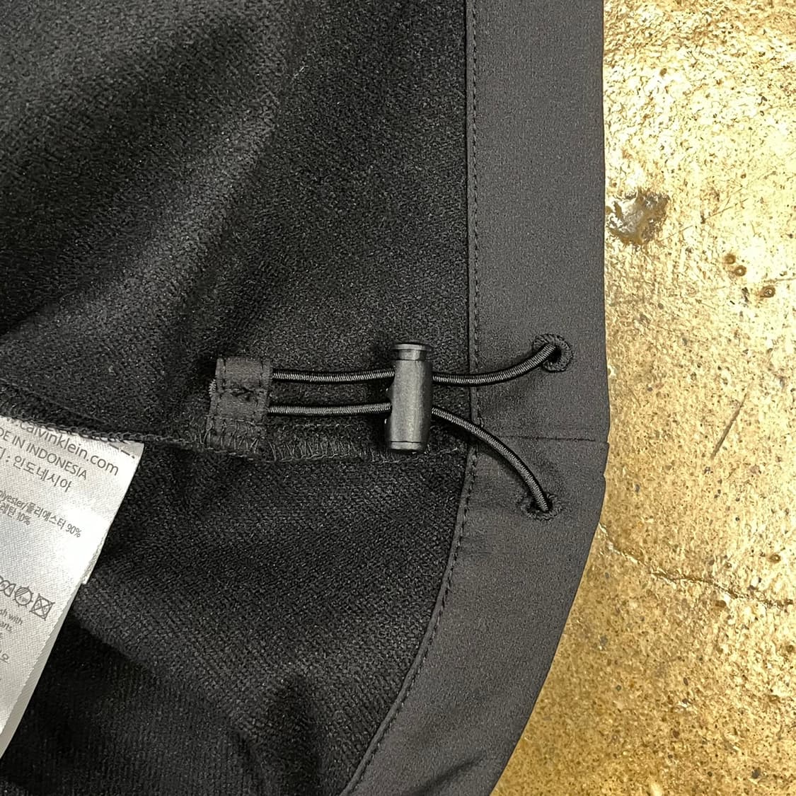 [정품/XL] 캘빈클라인 블랙 하프집업 바람막이 b8 상품이미지9