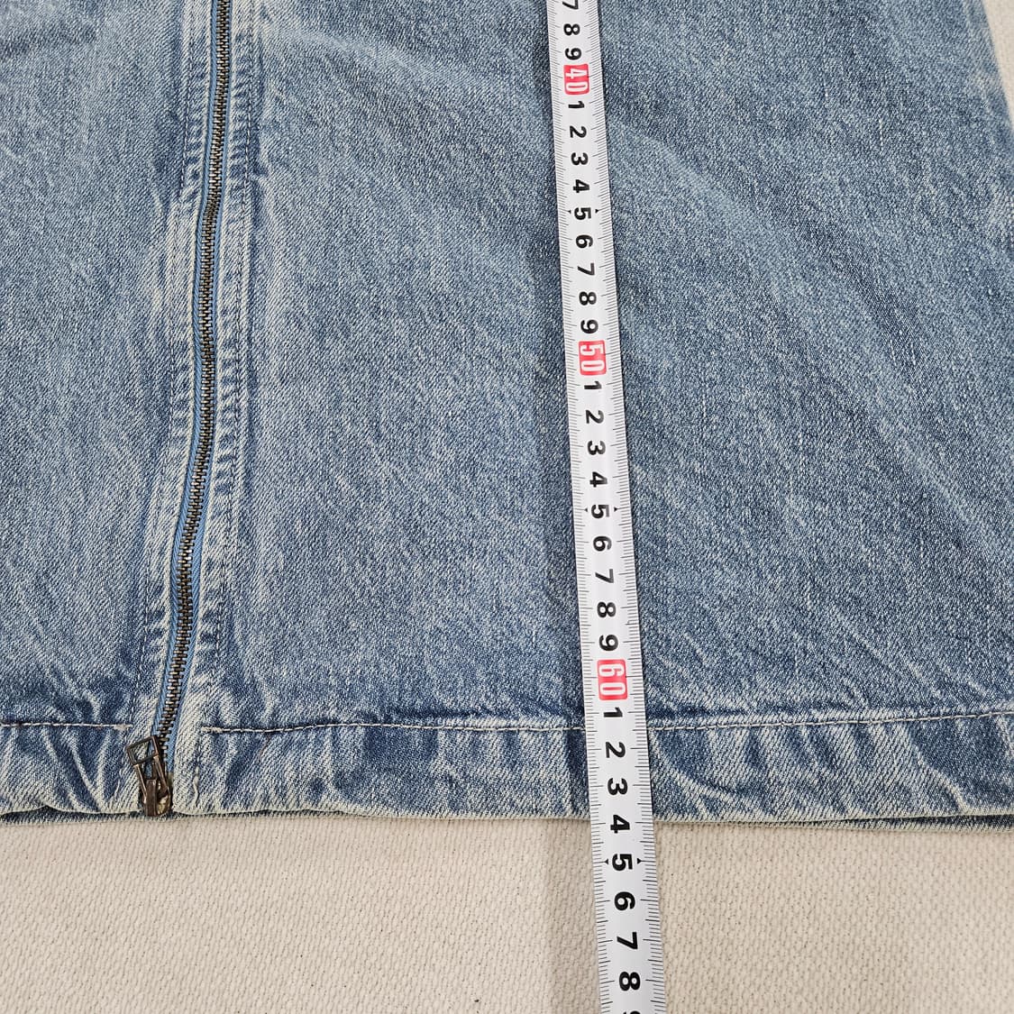 S 자라 여성 반팔 데님 자켓 0608Y2 상품이미지6