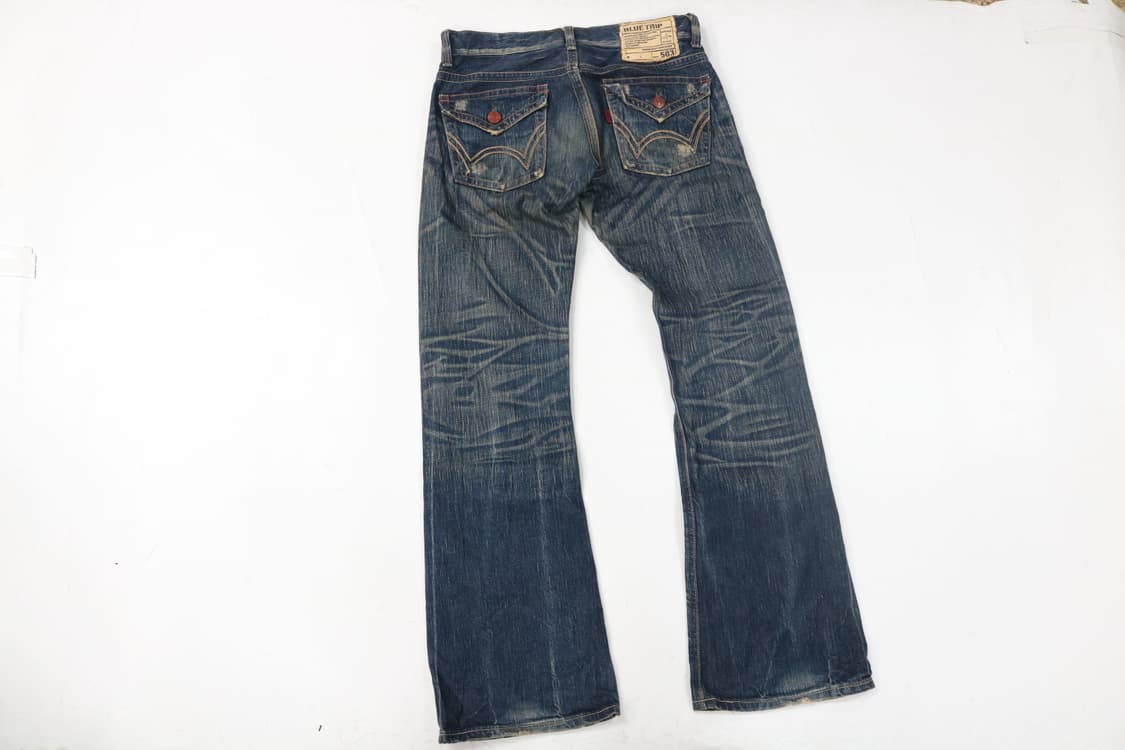 에드윈 503 블루트립 빈티지 워싱 플랩포켓 데님 부츠컷 상품이미지6