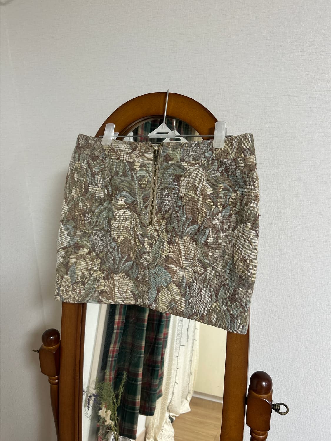 자카드 미니스커트 상품이미지2