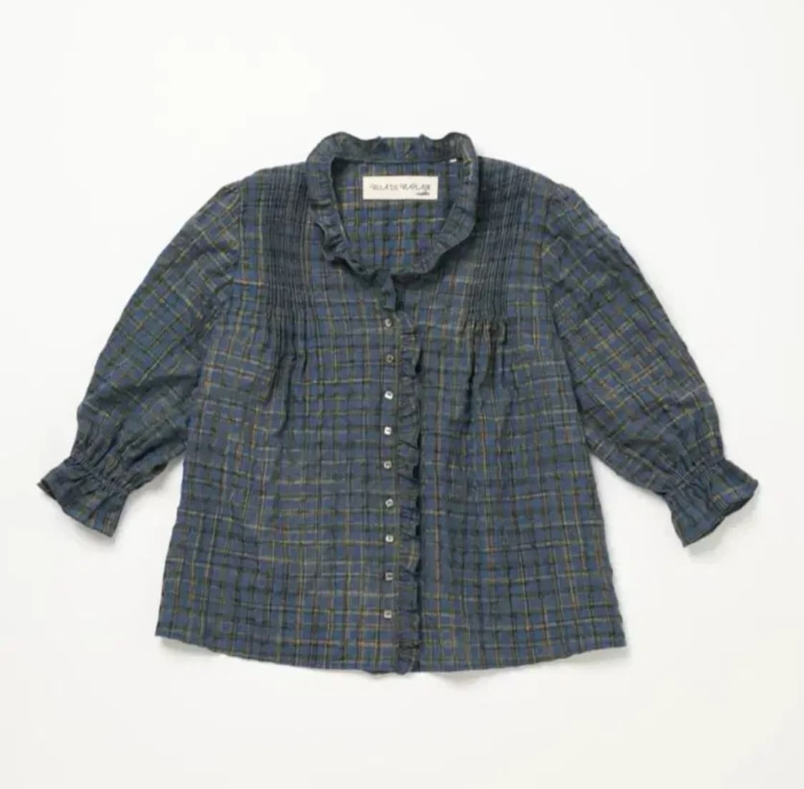 비아플레인 빅토리아 프릴 블라우스 상품이미지2