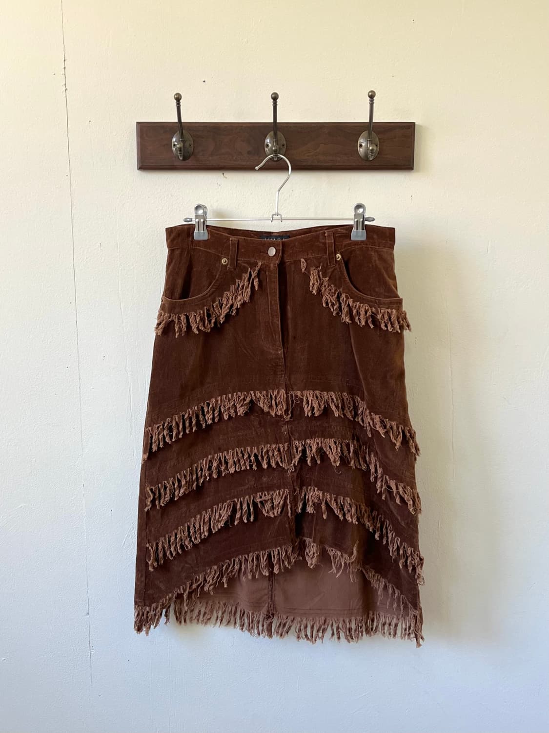 AXARA 프린지 컷 스커트 상품이미지1