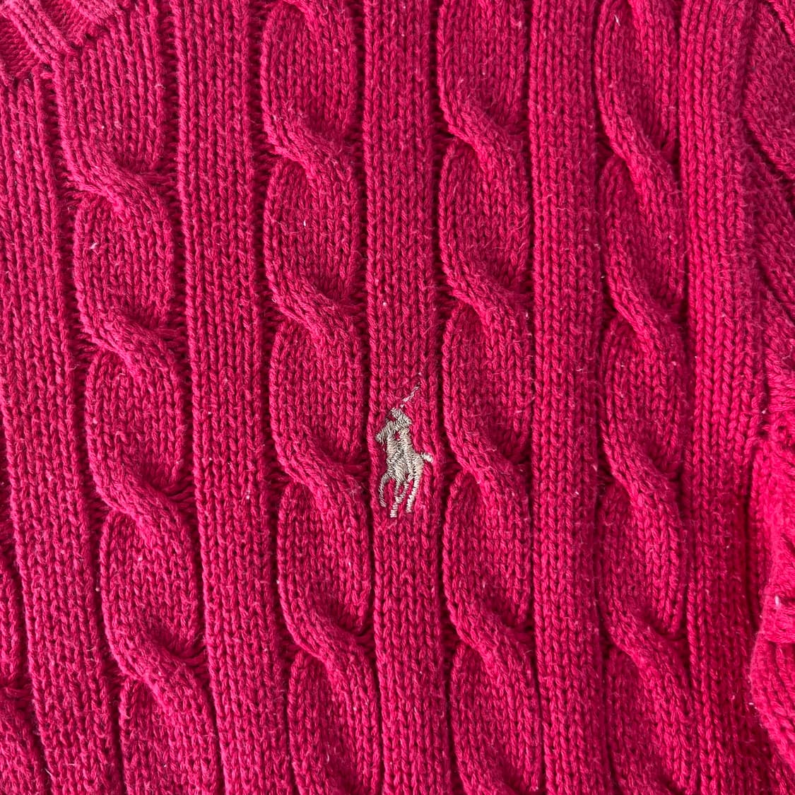 95 폴로랄프로렌 코튼 꽈배기 니트  상품이미지3