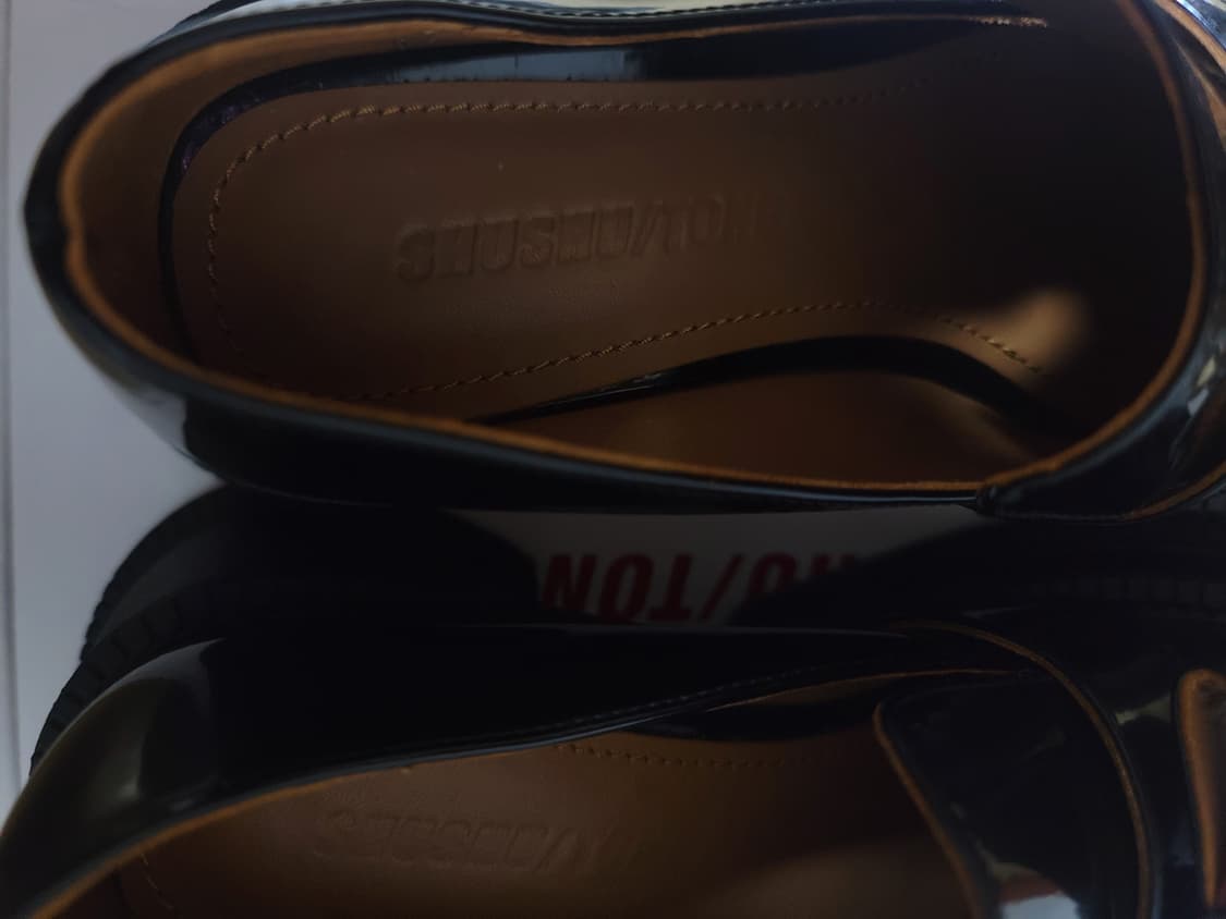 SHUSHU/TONG 슈슈통 리본 블랙  로퍼 상품이미지3