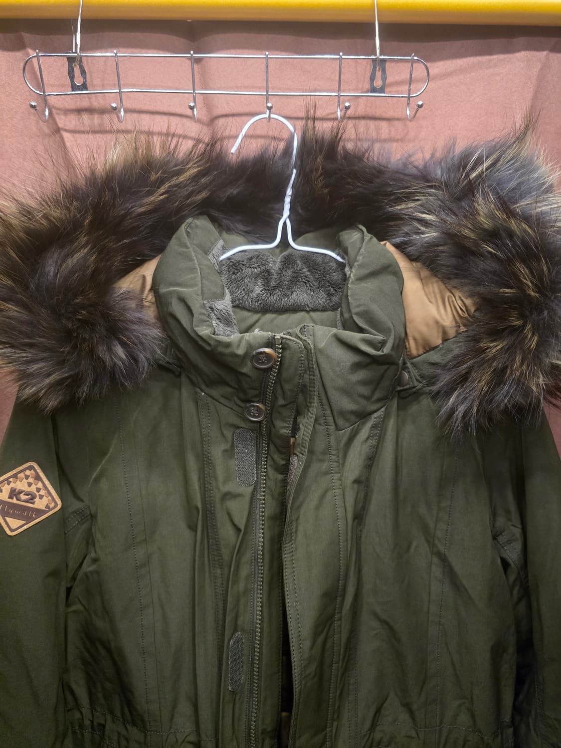 K2 플라이워크 퍼 후드야상점퍼 상품이미지1