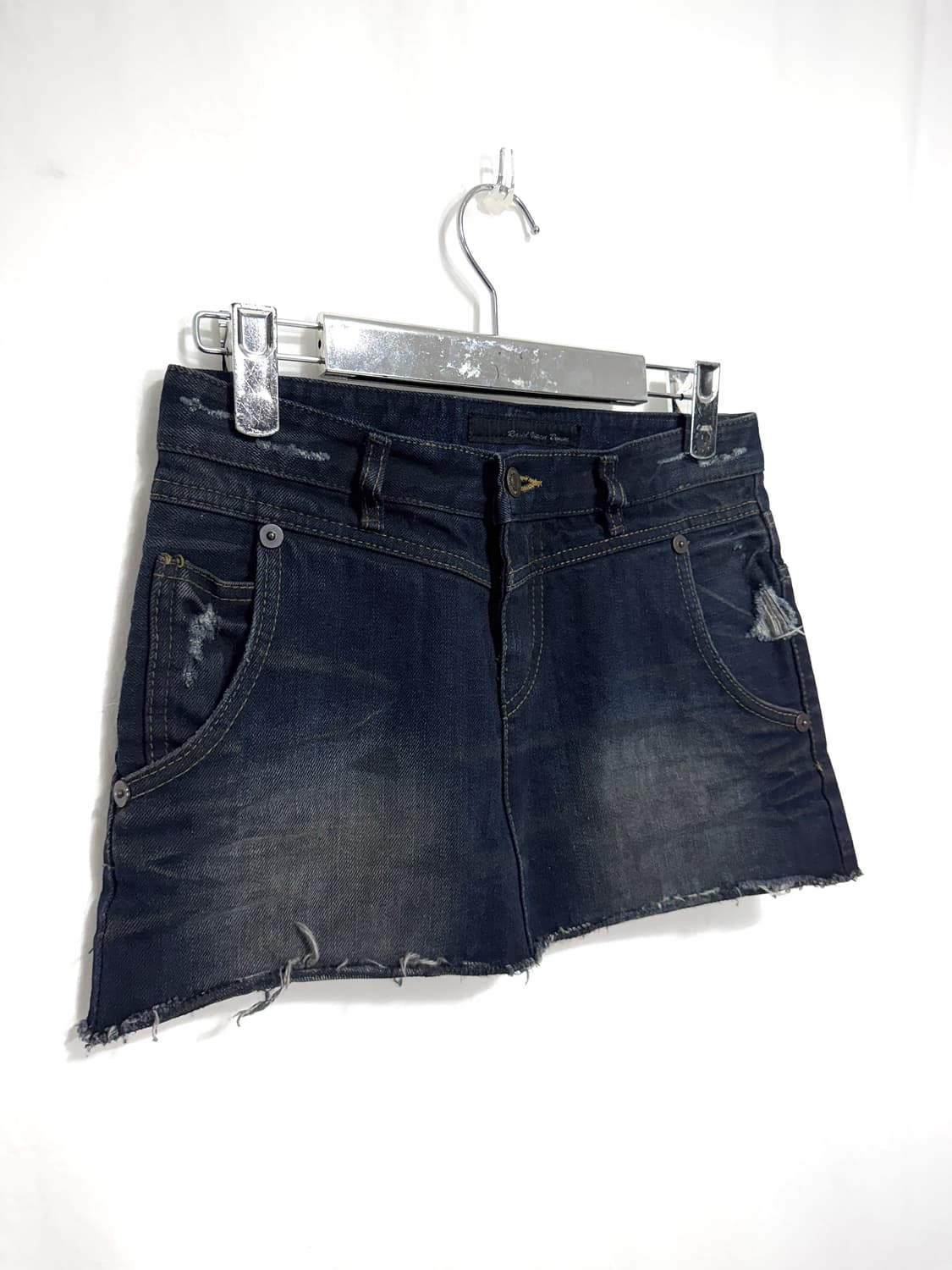Navy denim skirt 상품이미지2