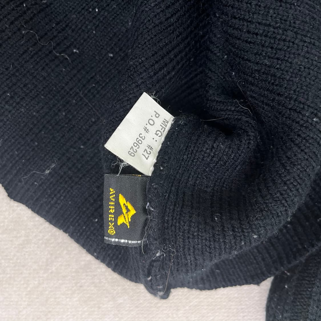 105 아비렉스 빅로고 니트 상품이미지7