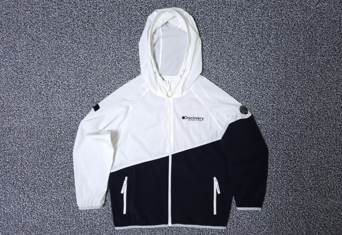 [무료배송][140]디스커버리 키즈 바람막이 후드집업 상품이미지1