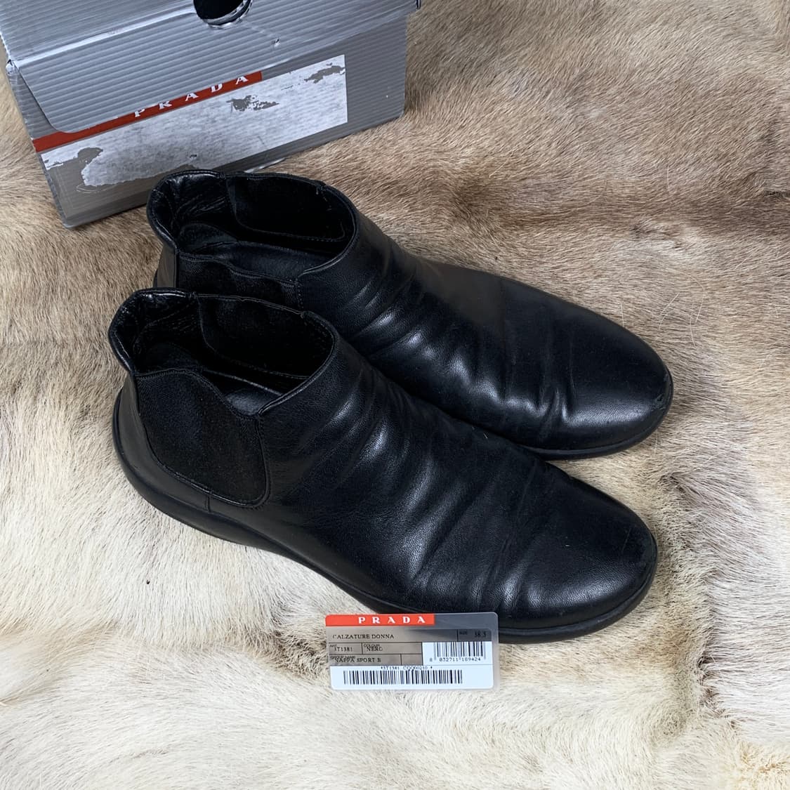 프라다 스포츠 사이드고어 부츠 상품이미지1