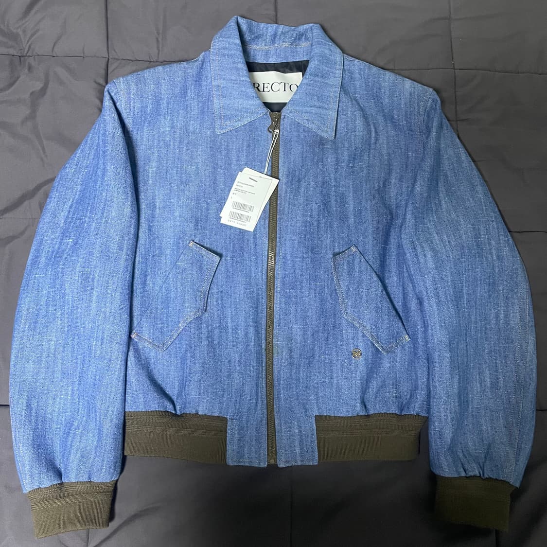 [L]렉토 바스티아 데님 자켓 블루종 상품이미지2