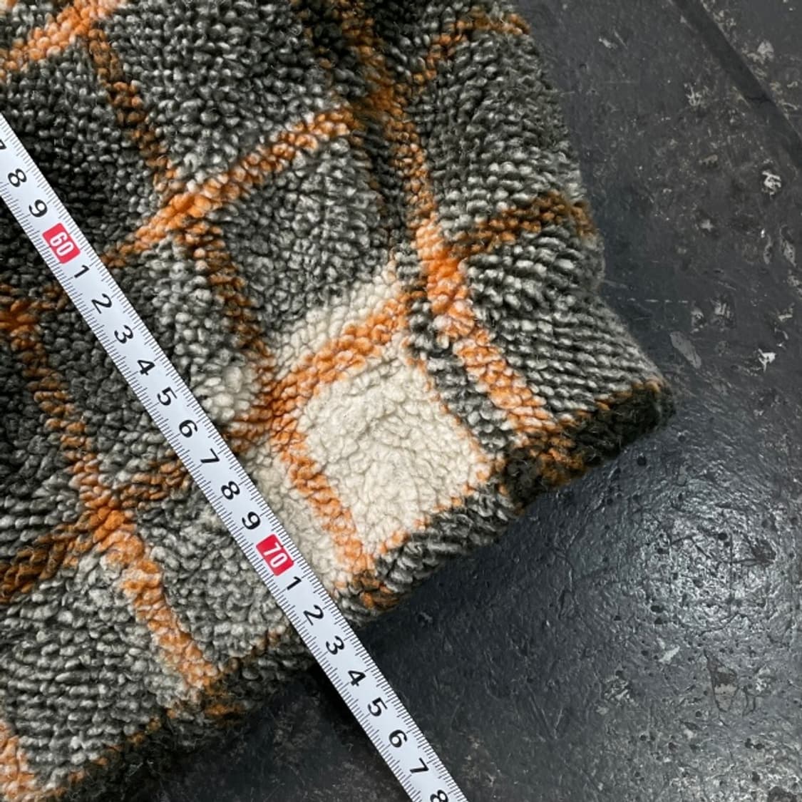 100-105 MLB 양키즈 타탄 체크 후리스 상품이미지8