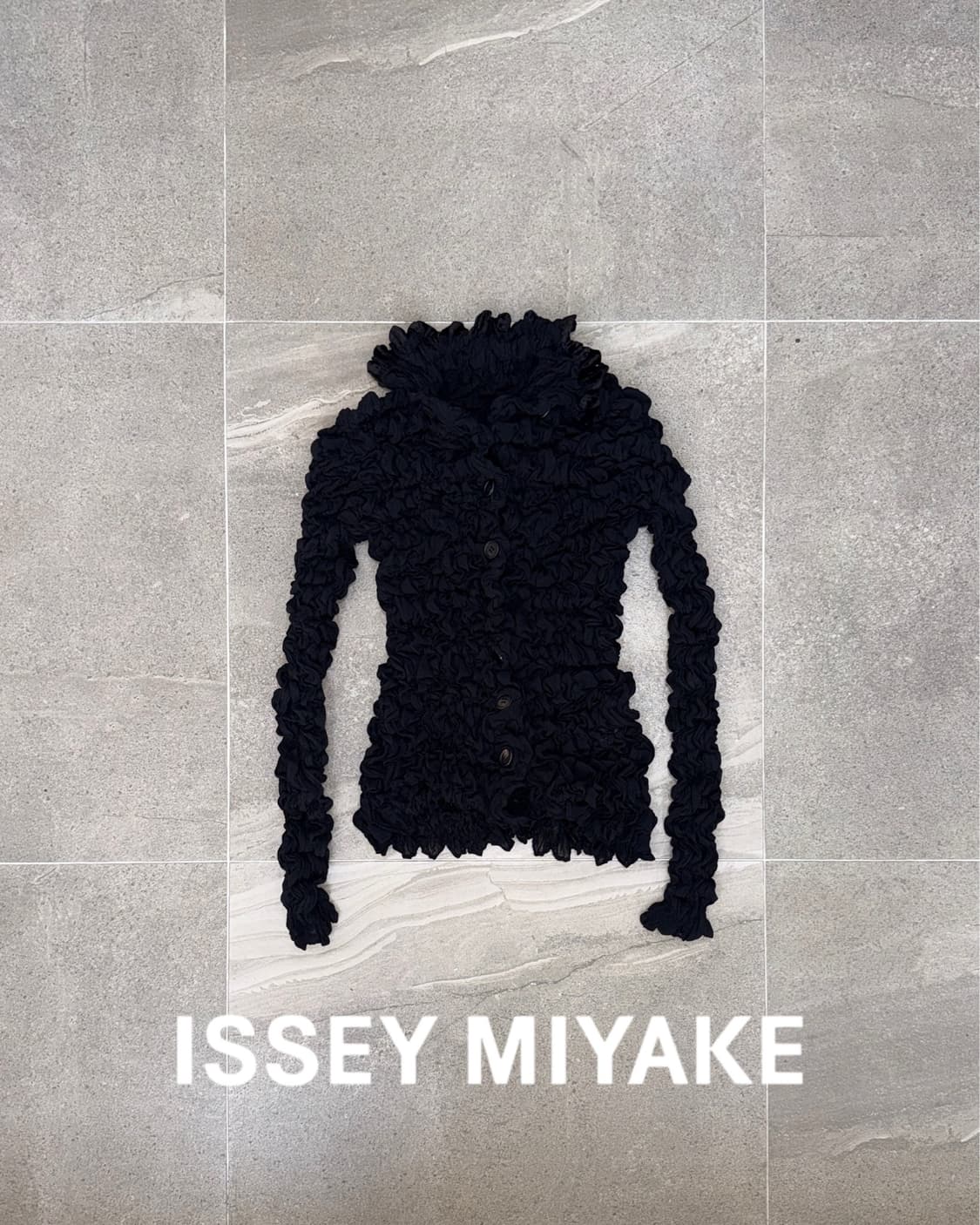 ISSEY MIYAKE cauliflower pleats blouse 상품이미지1